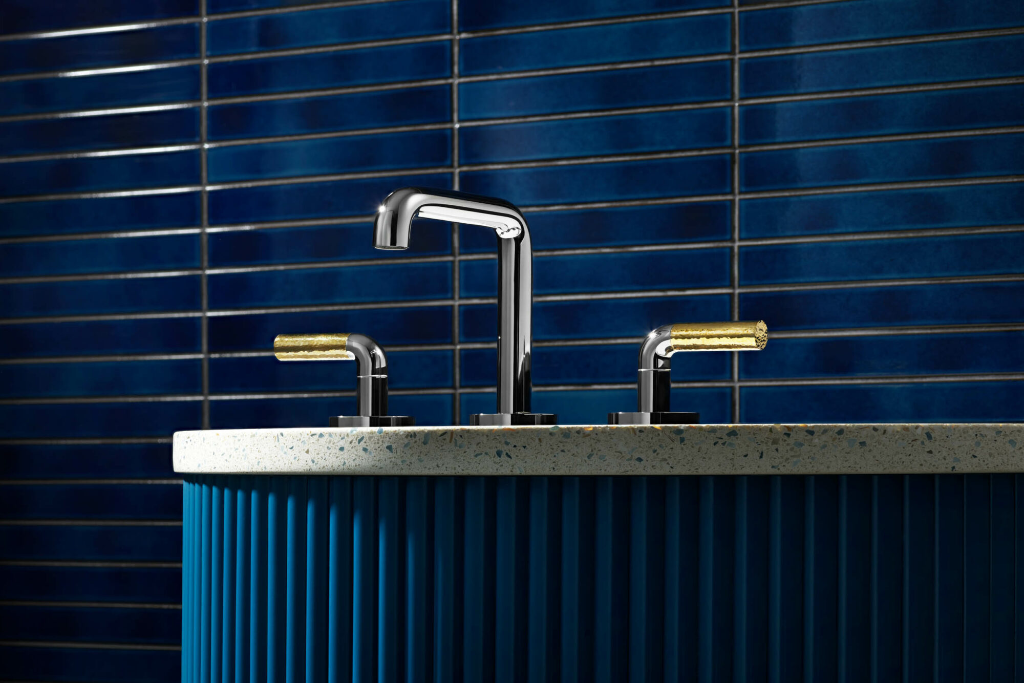 kallista one™ x p.e. guerin unlacquered brass polished nickel12